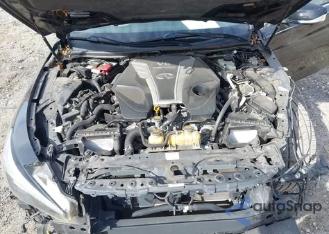 2016 Infiniti Q50 3.0T Premium z USA, uszkodzony, nr VIN JN1EV7AP7GM300524